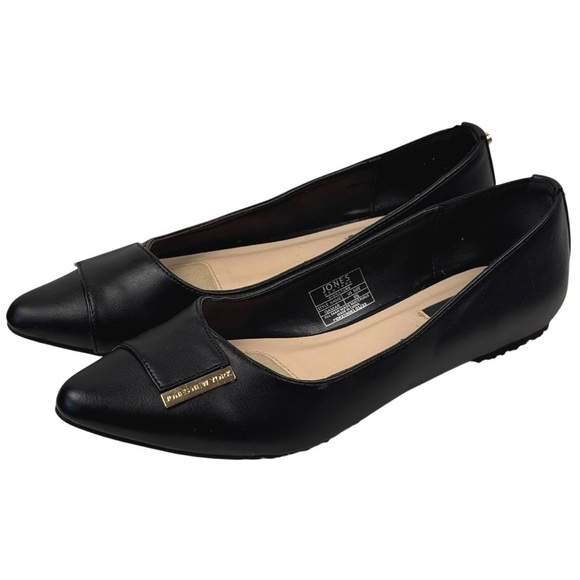 Jones New York Signature “Qamar” Flats, Women's Size 8.5, Black Pointed Toe - Picture 3 of 8